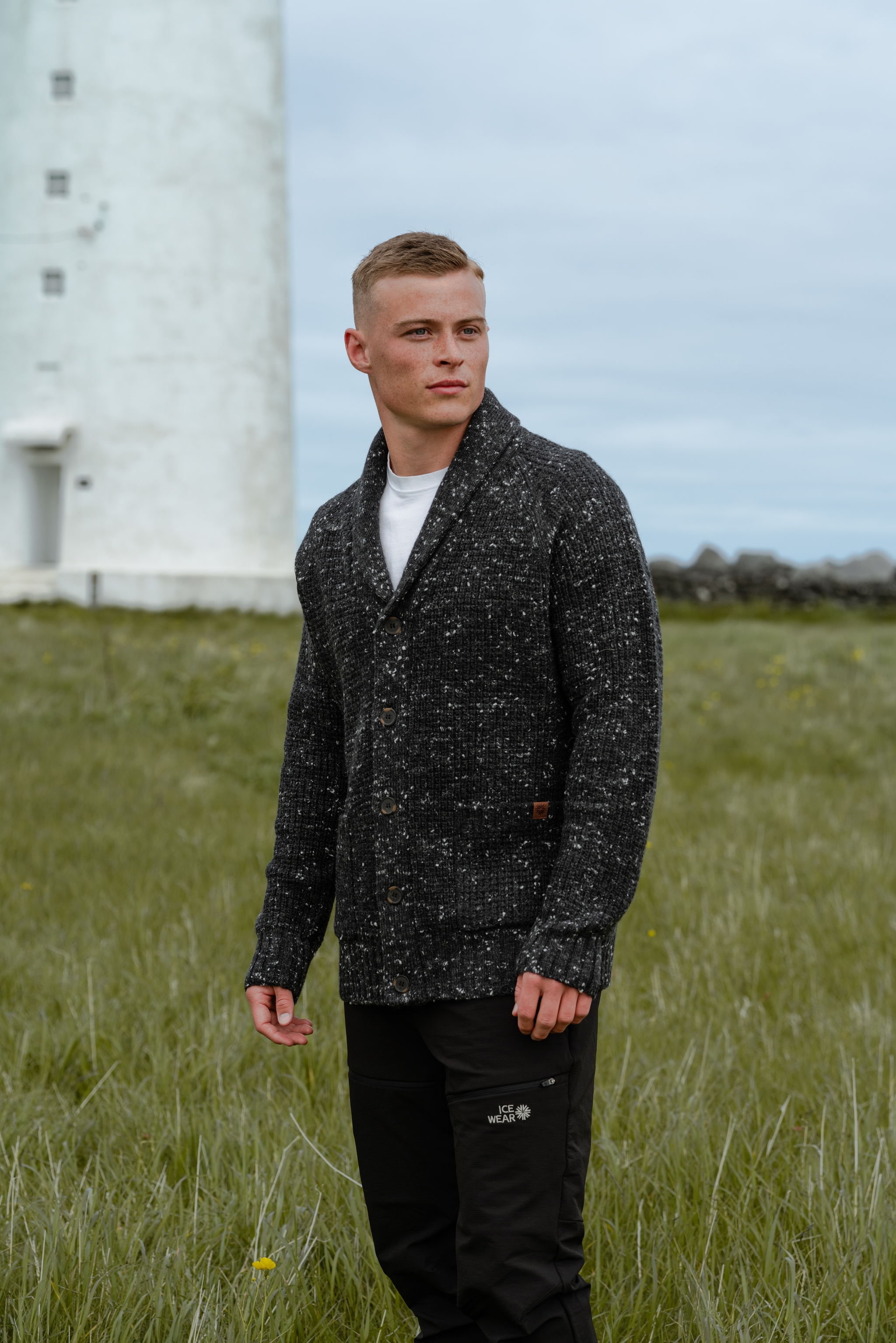 man-grey-wool-cardigan-pants-lighthouse-1.jpeg