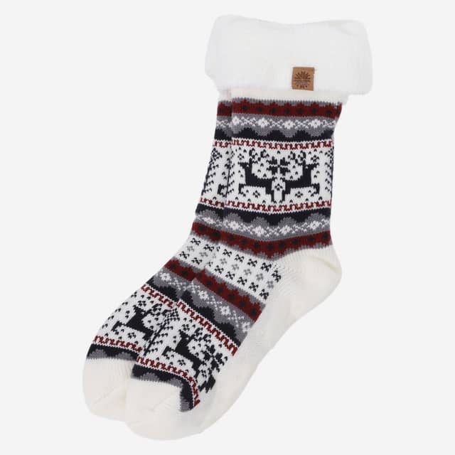 Háafell Norwegian plush socks with grip