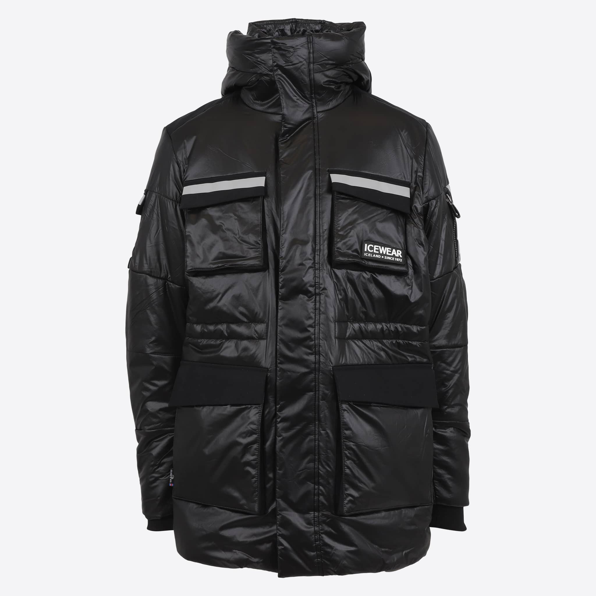 Hofsjökull winter parka insulated with Icelandic wool
