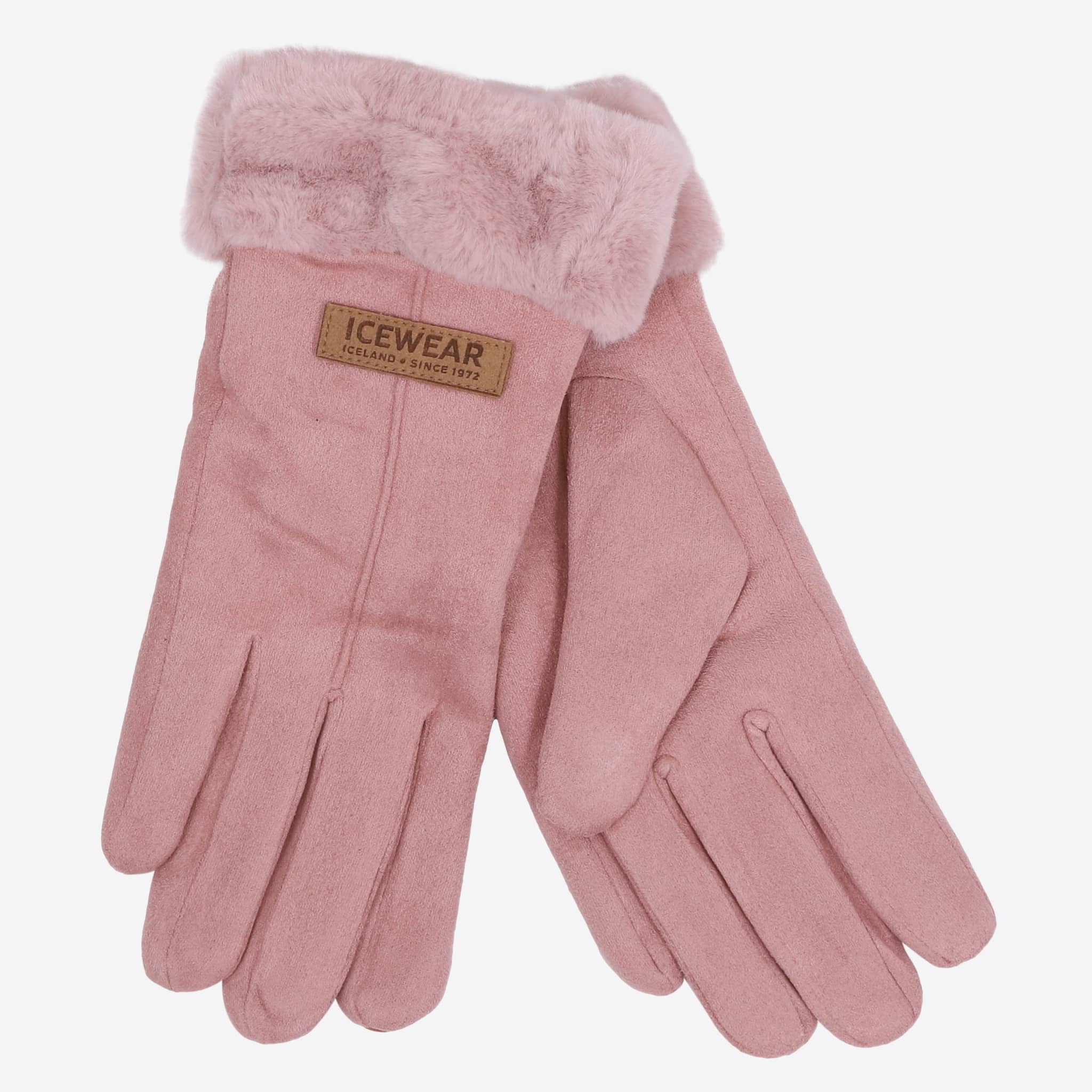 Suede soft gloves