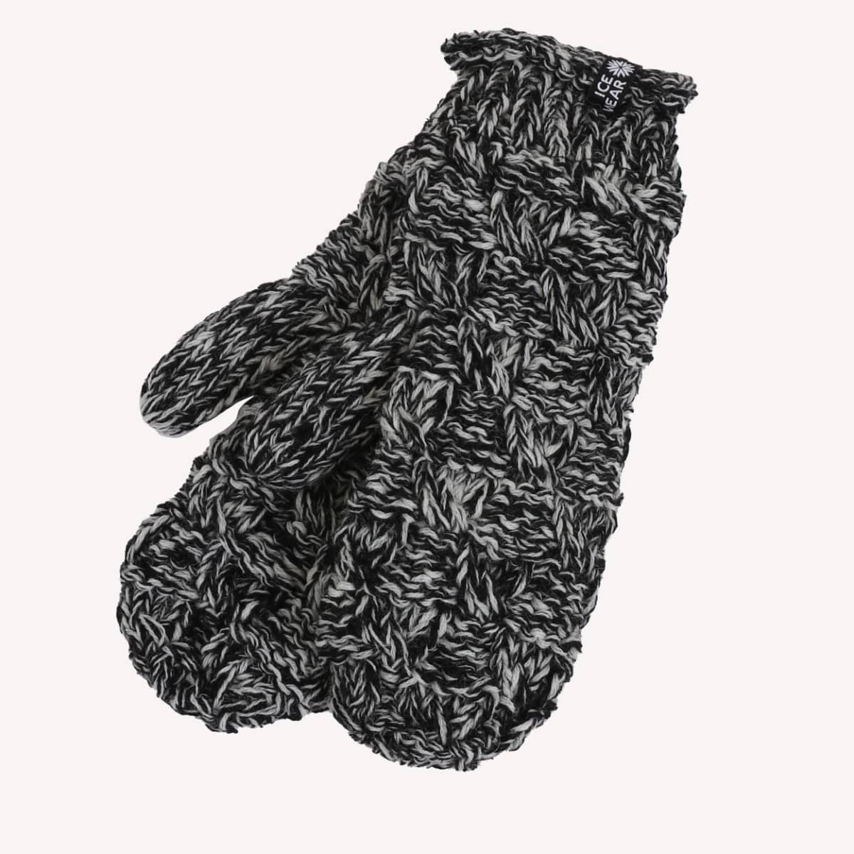 EINEY 手工针织连指手套