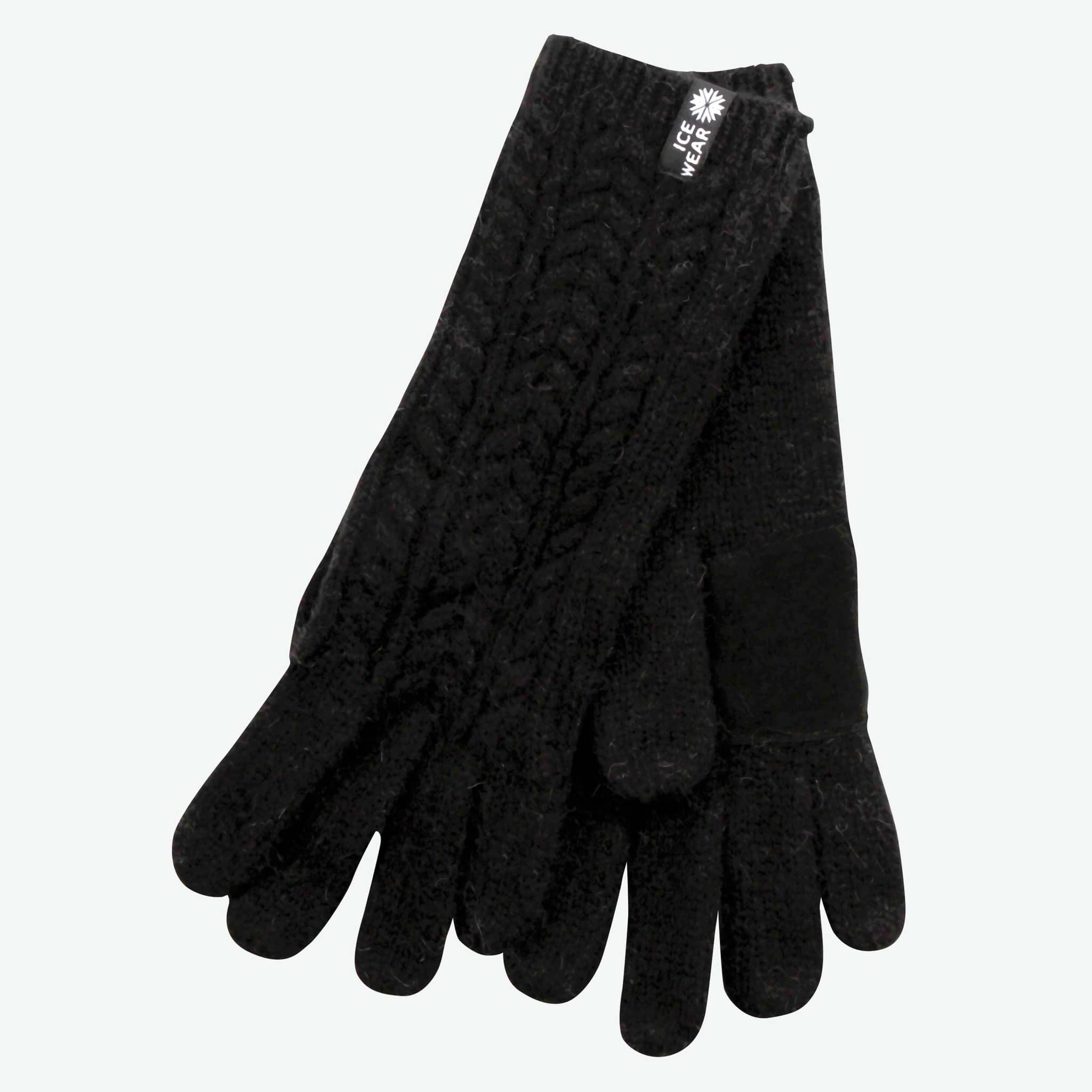 Eldey gloves Angora blend wool
