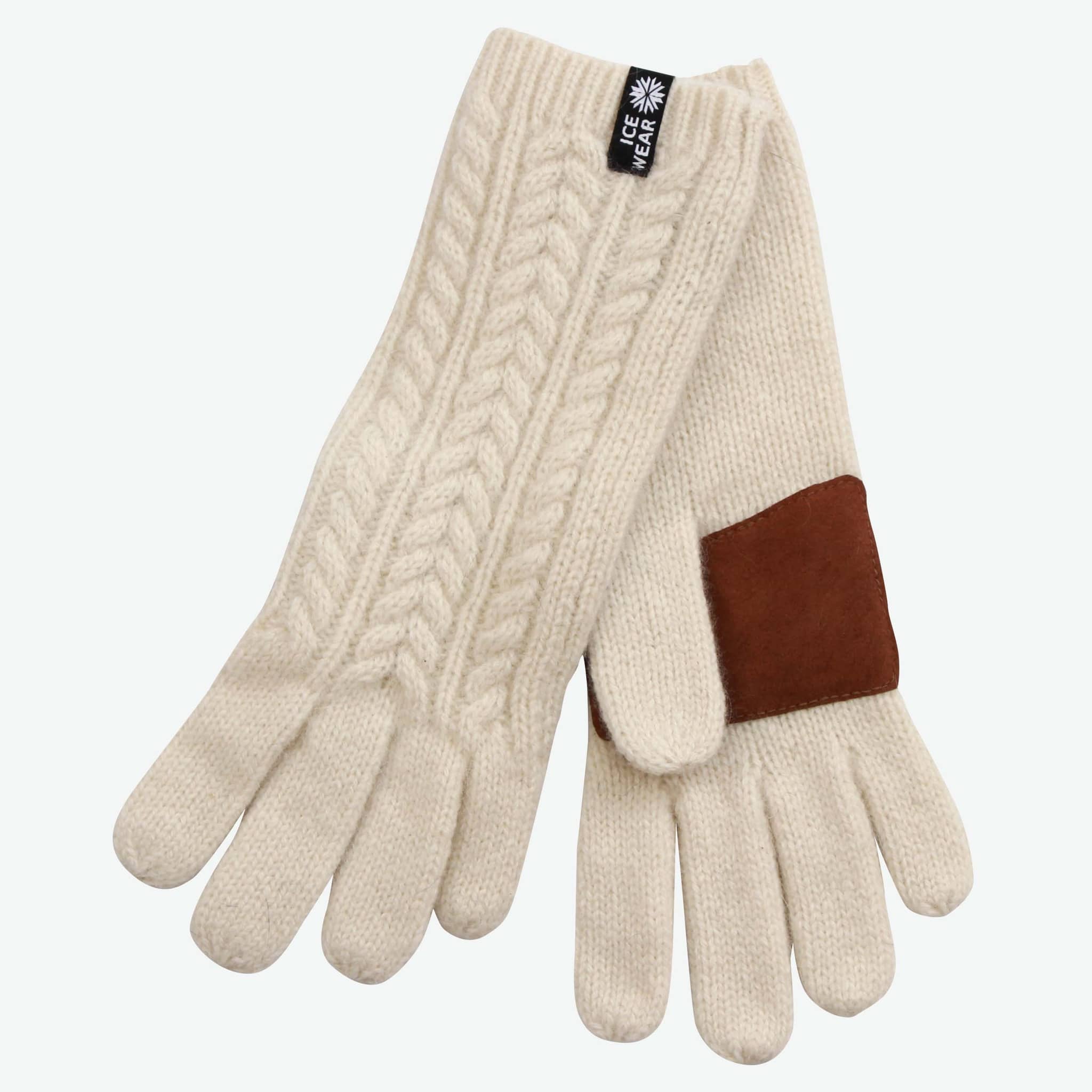 Eldey gloves Angora blend wool