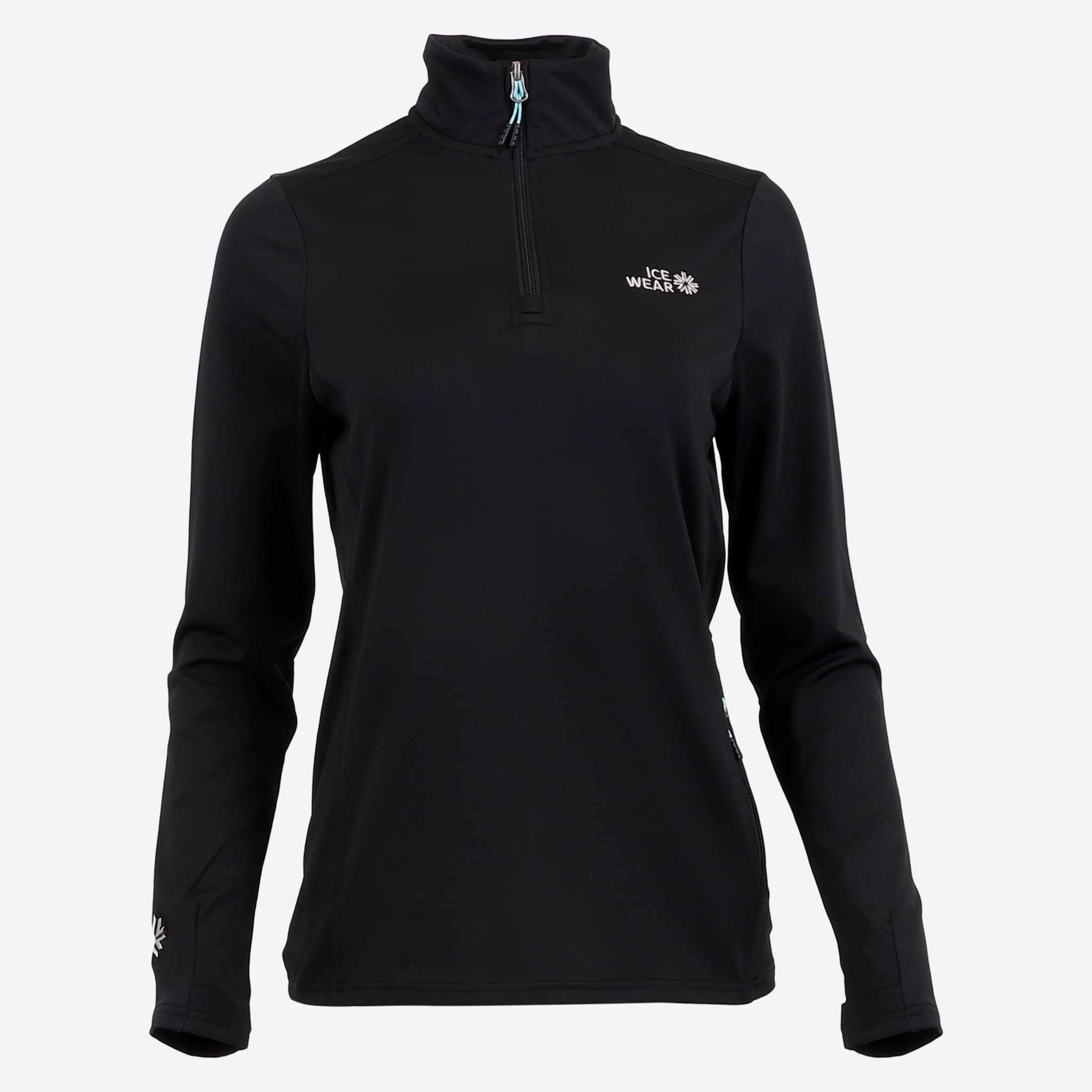 Esjufjöll half zip womens fleece sweater