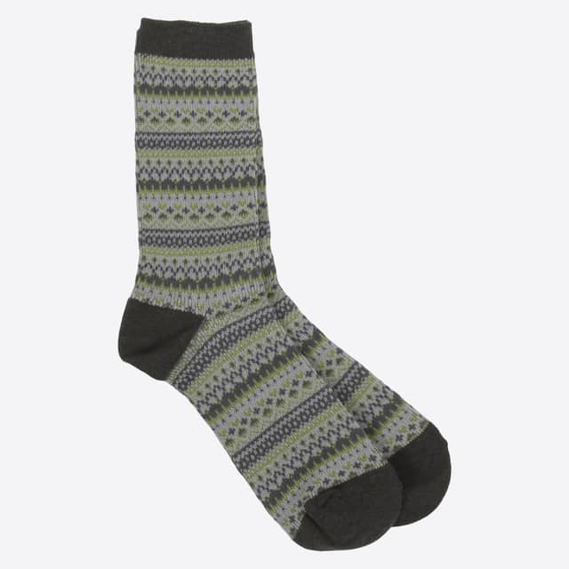 Fjallagrös Skandinavische Socken