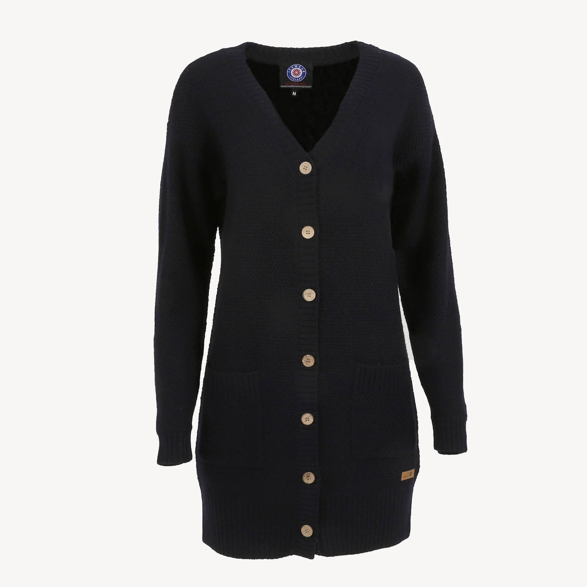 Mæja wool long cardigan 