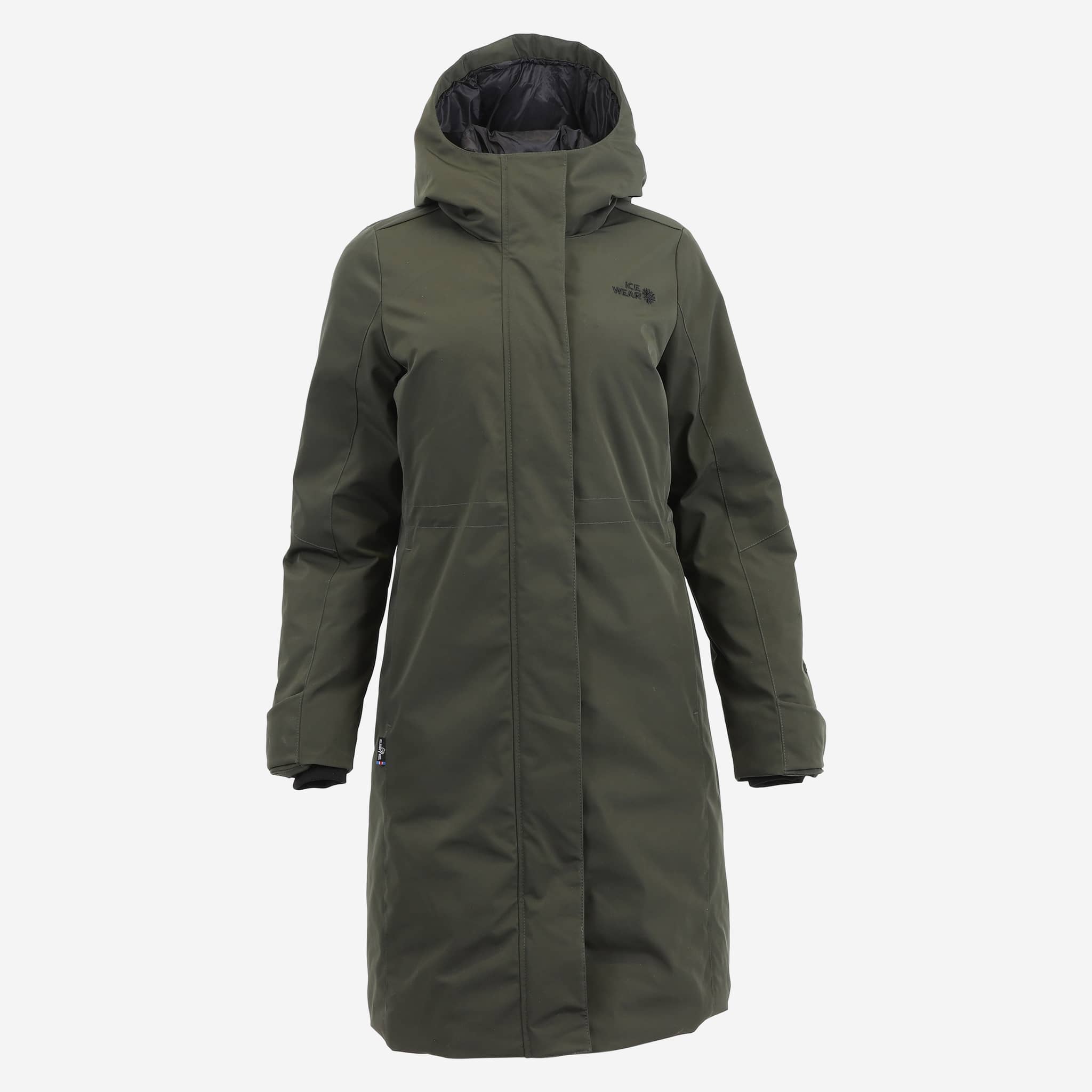 Reykjavik winter coat Icelandic wool padding  
