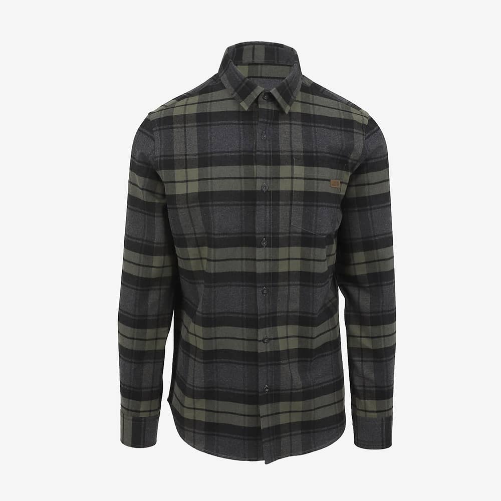 Chemise à carreaux classique Rumur