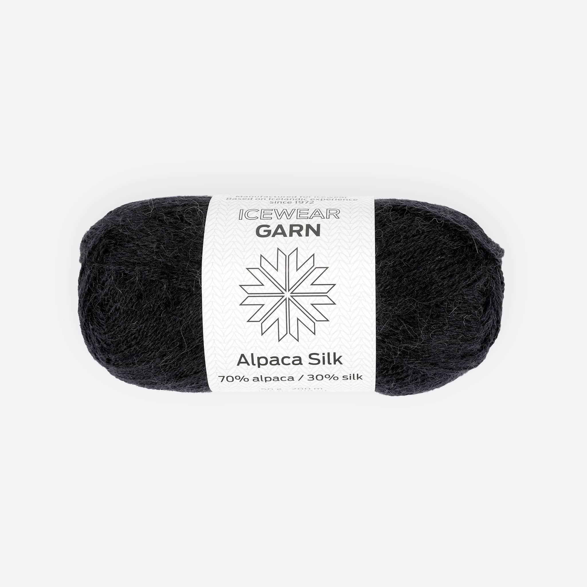 Alpaca-Silk Alpaca and Silk blend fingering yarn