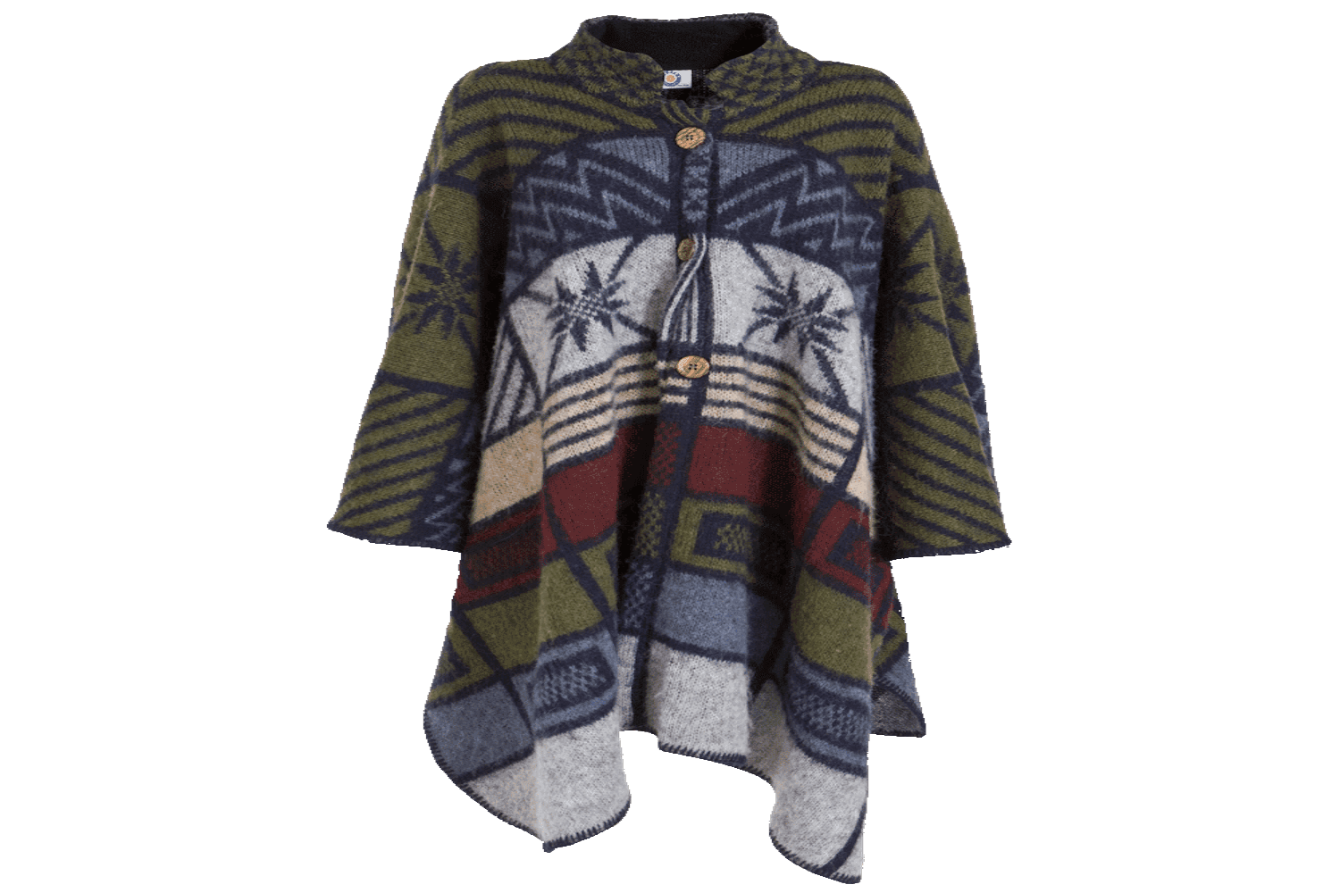 Ása Icelandic wool poncho