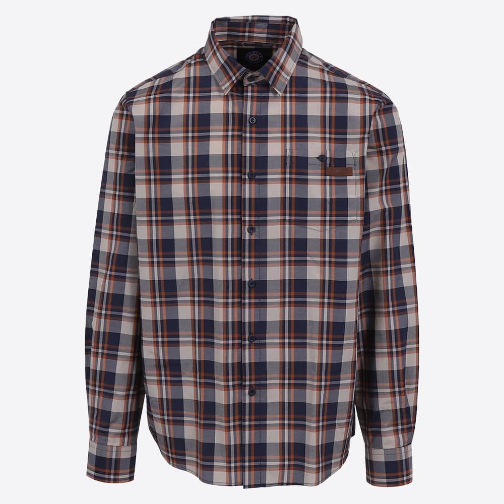 Tröllaskagi Herren kariertes Hemd