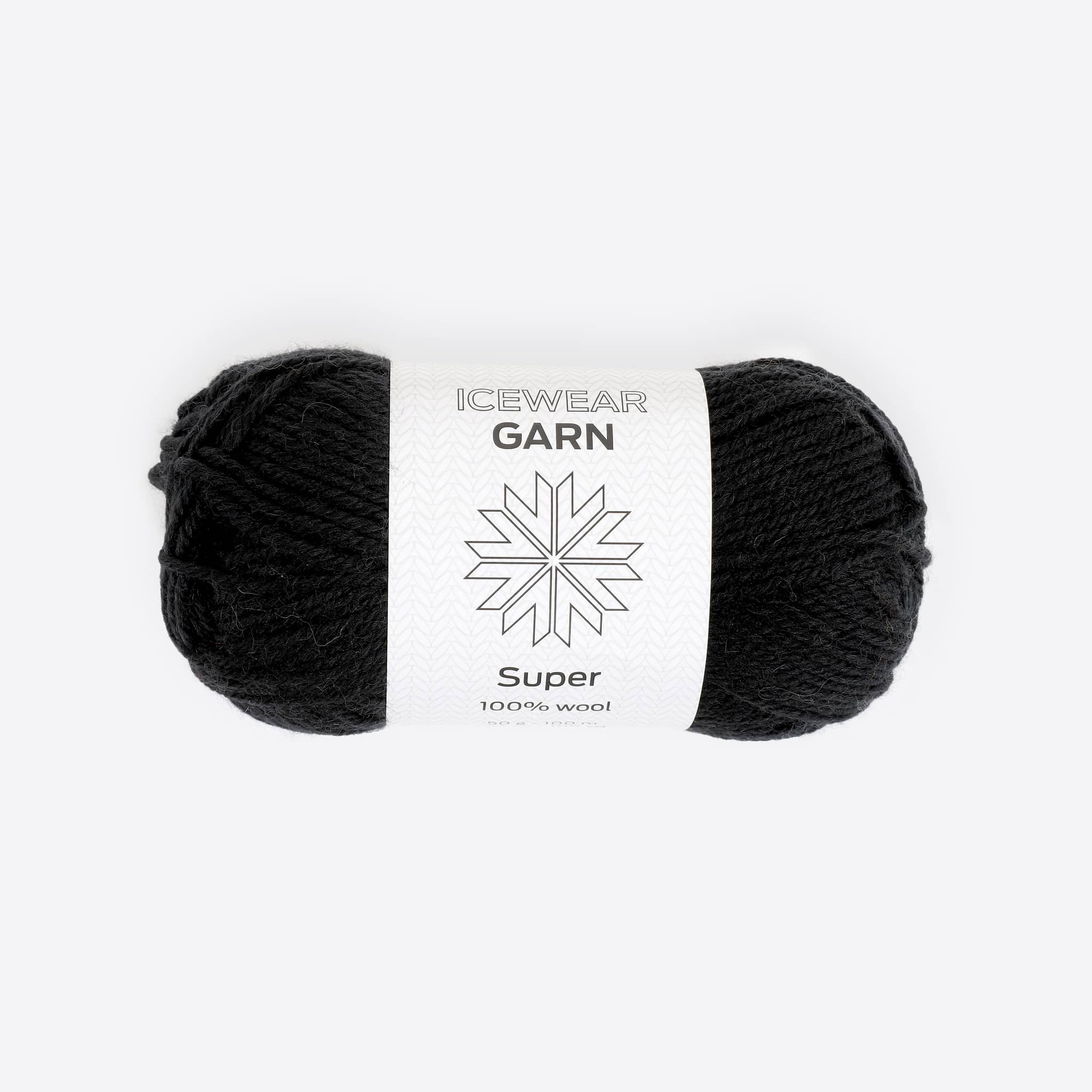 Super 100% wool knitting yarn (Aran)