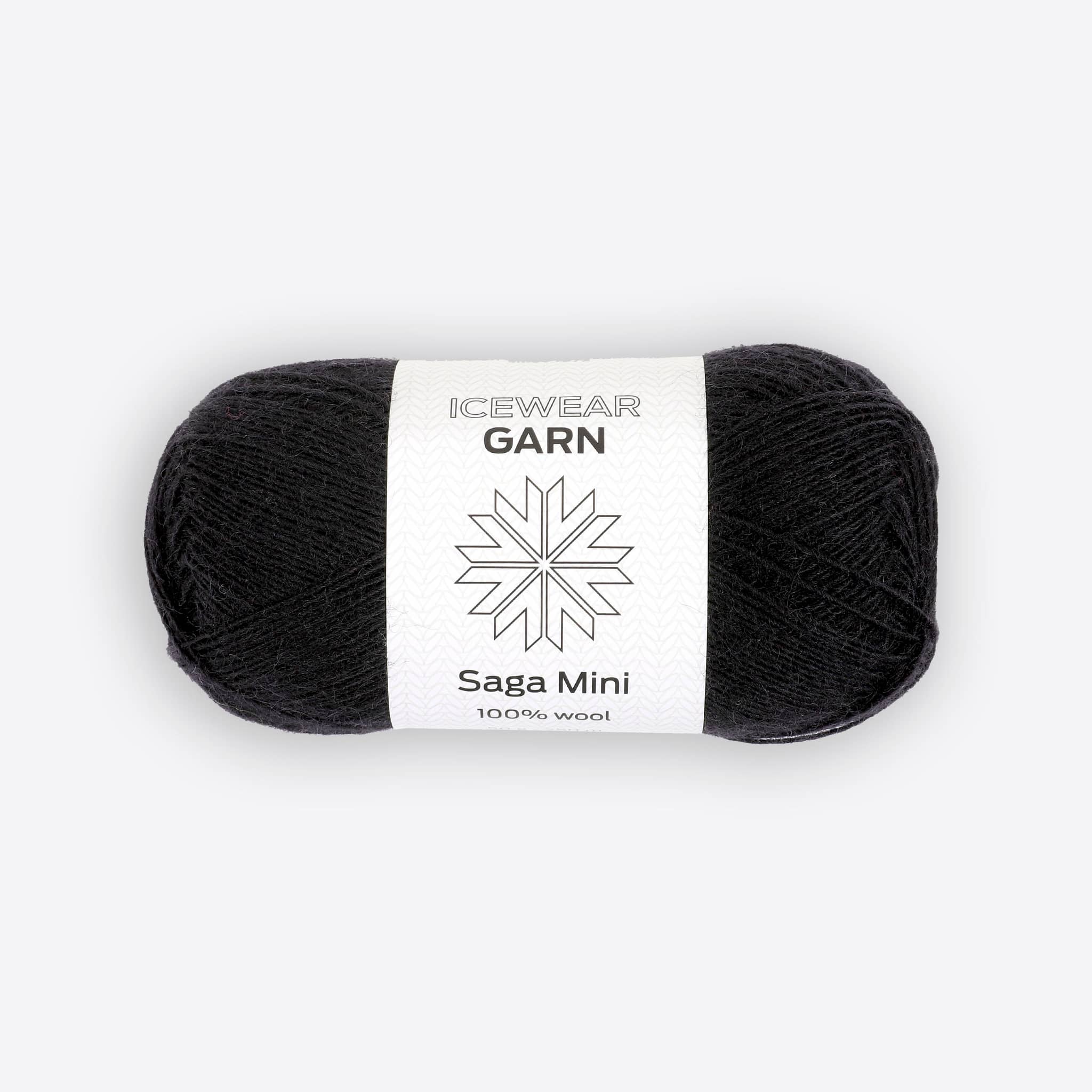 Saga-Mini 100% pure wool yarn