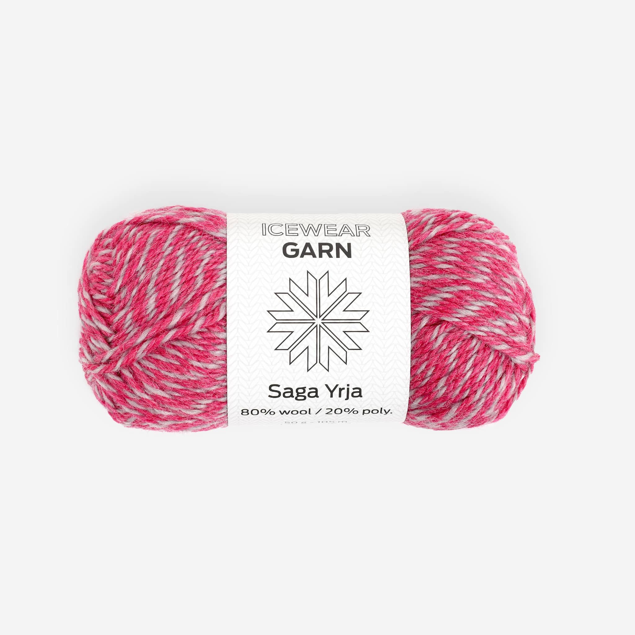 Saga-Yrja wool blend knitting yarn