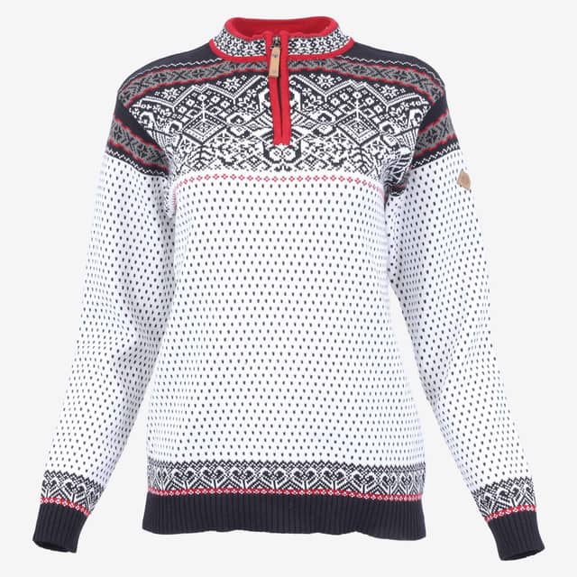 Baldur half-zip cotton sweater