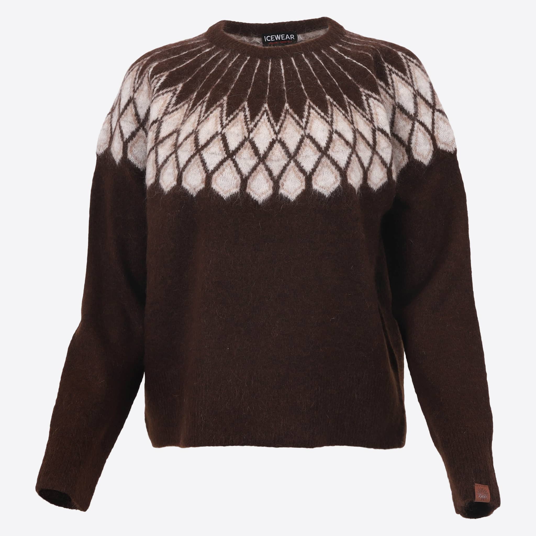 Ásbyrgi mohair wool sweater