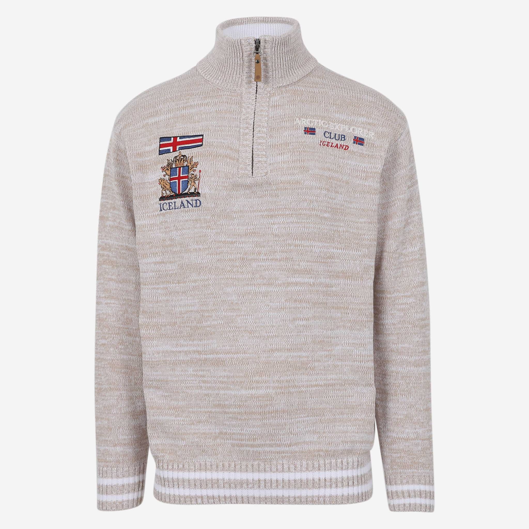 Thor pullover with Icelandic flag