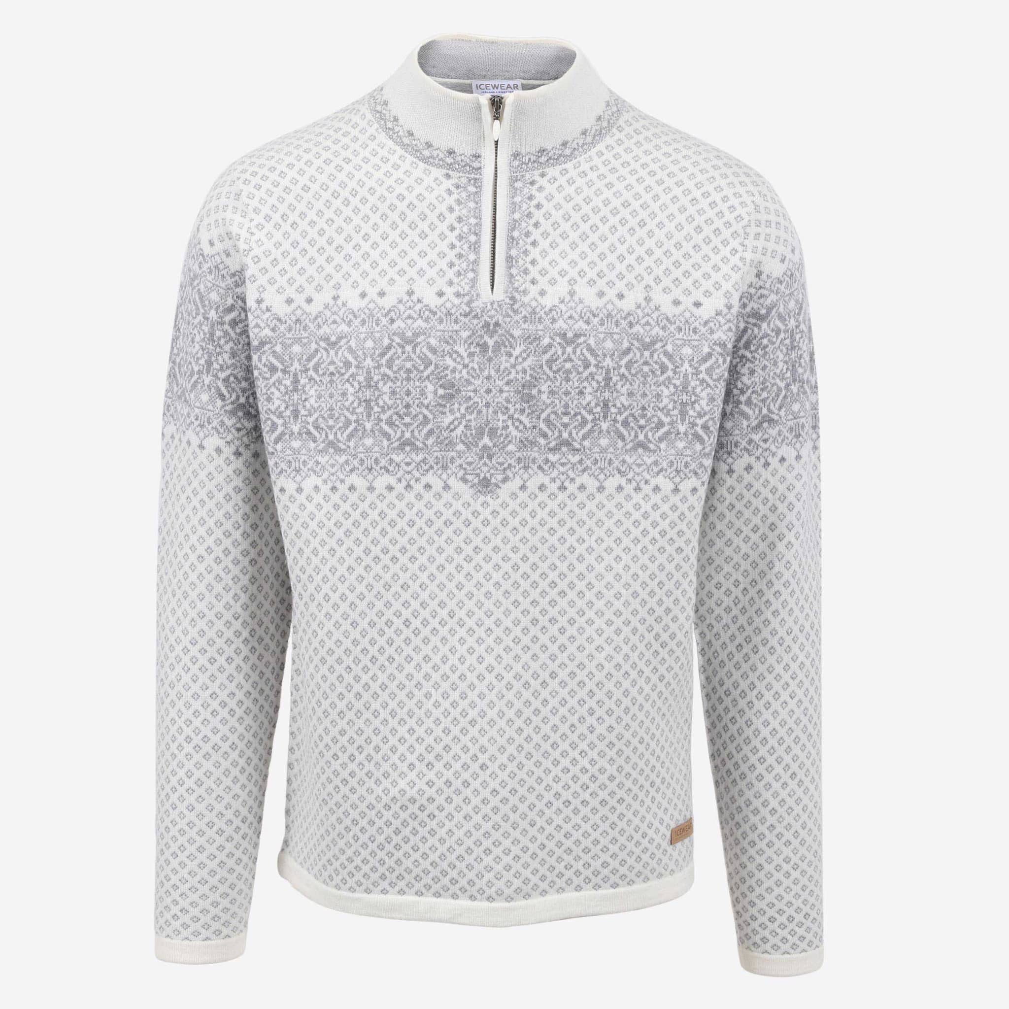 Straumsvík Scandinavian pattern merino sweater