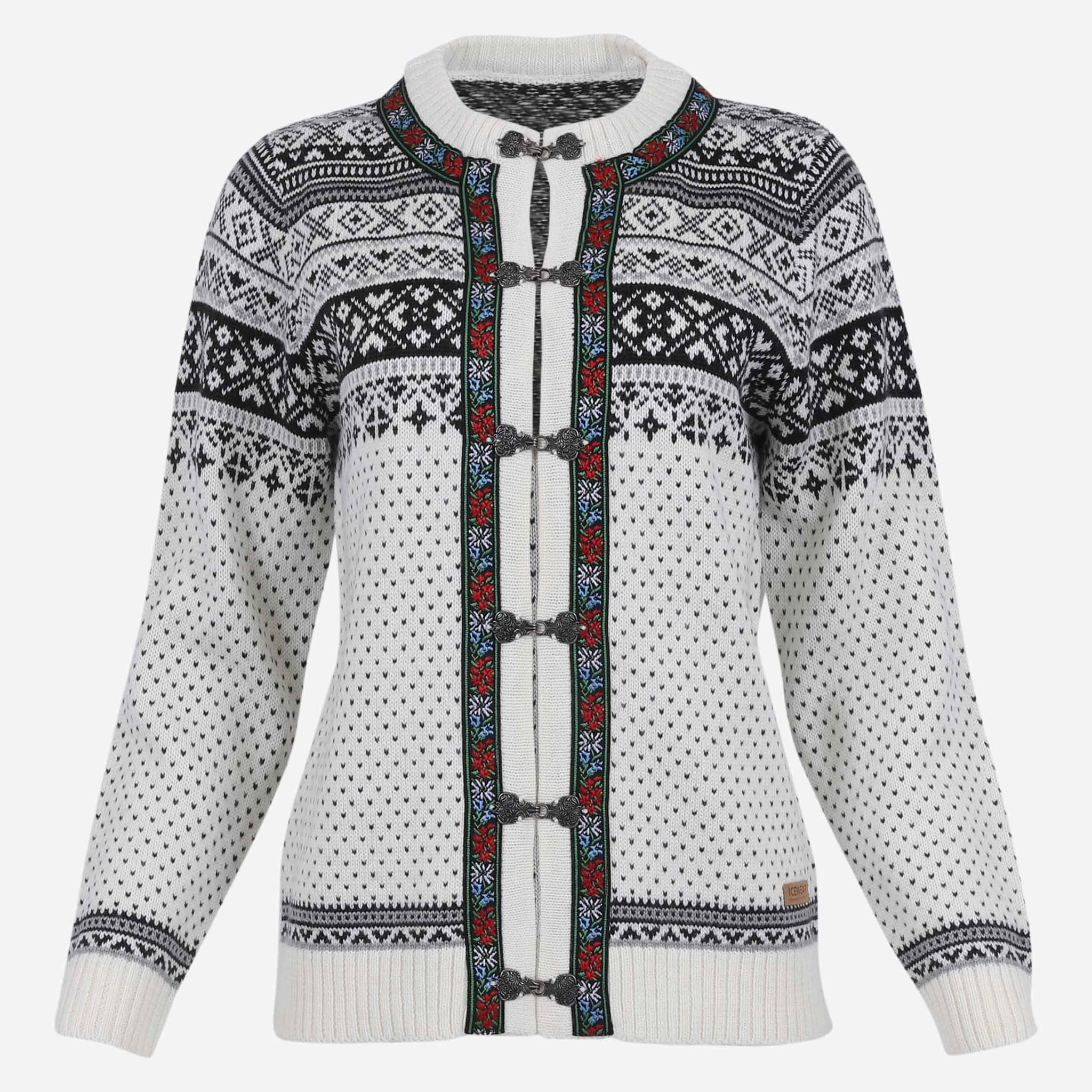 Stavanger Strickjacke im norwegischen Stil