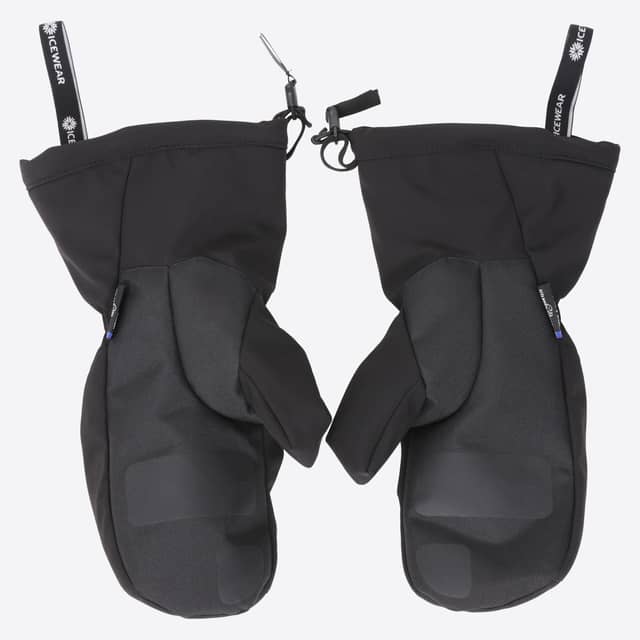 Þórisvatn Icelandic wool filled water resistant Mittens