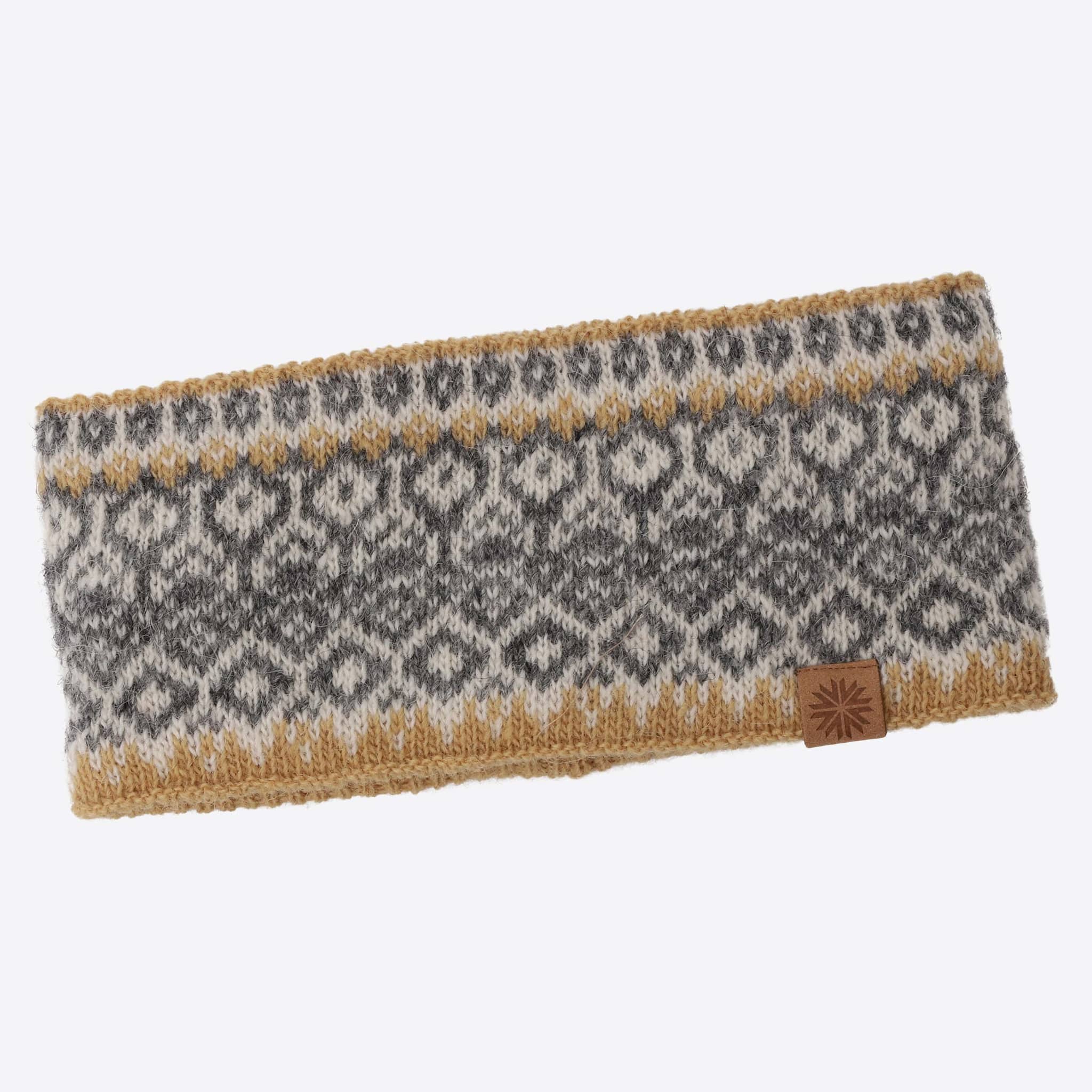 Fagradalsfjall Icelandic wool headband