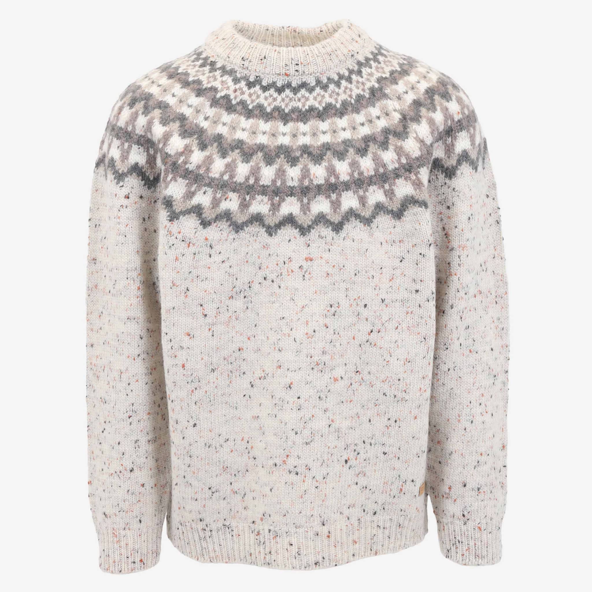 Snorragarður wool sweater classic Icelandic patterns  