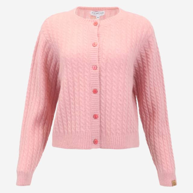 Kaðladalur women´s mohair wool cardigan