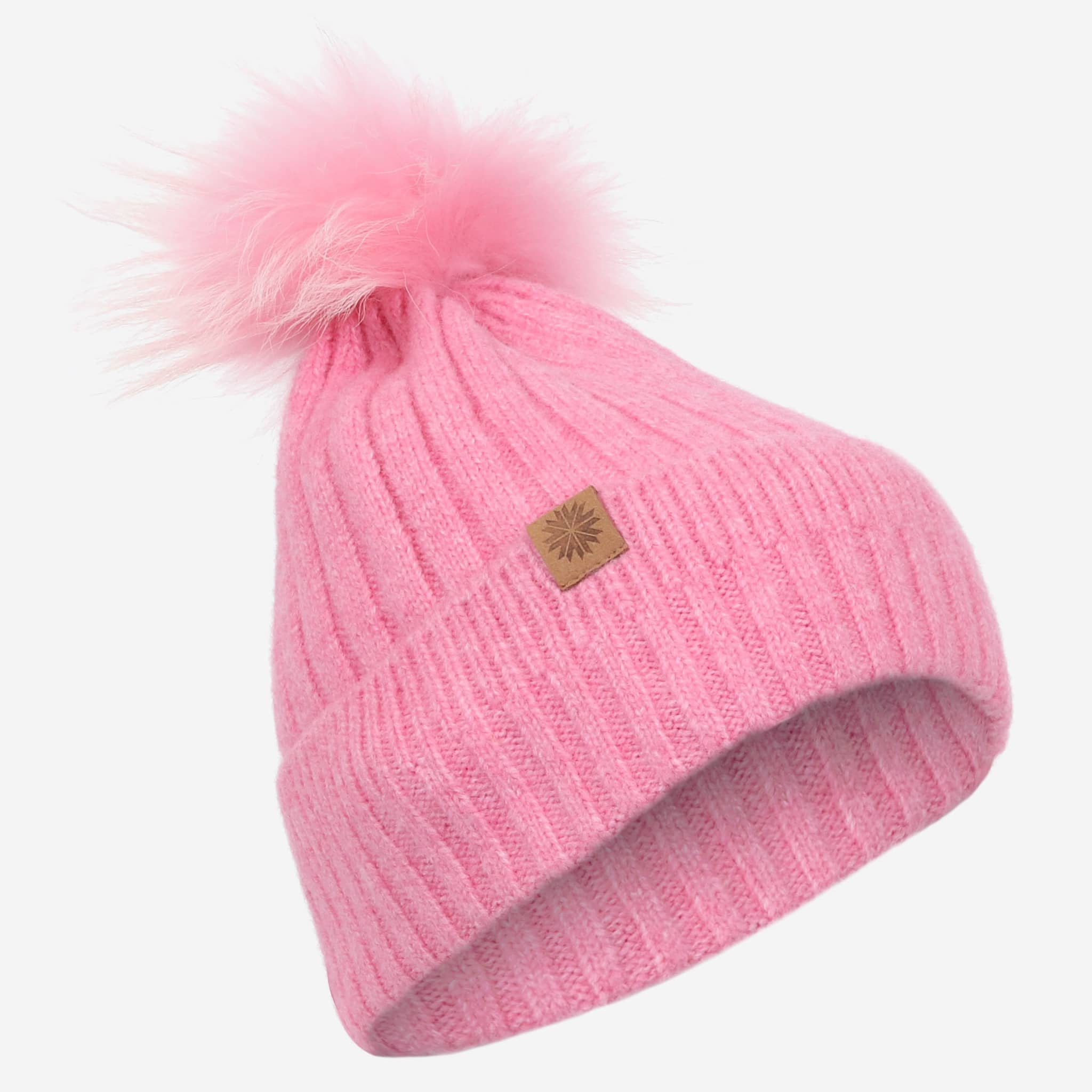 Selvatn Bonnet tricoté avec pompon