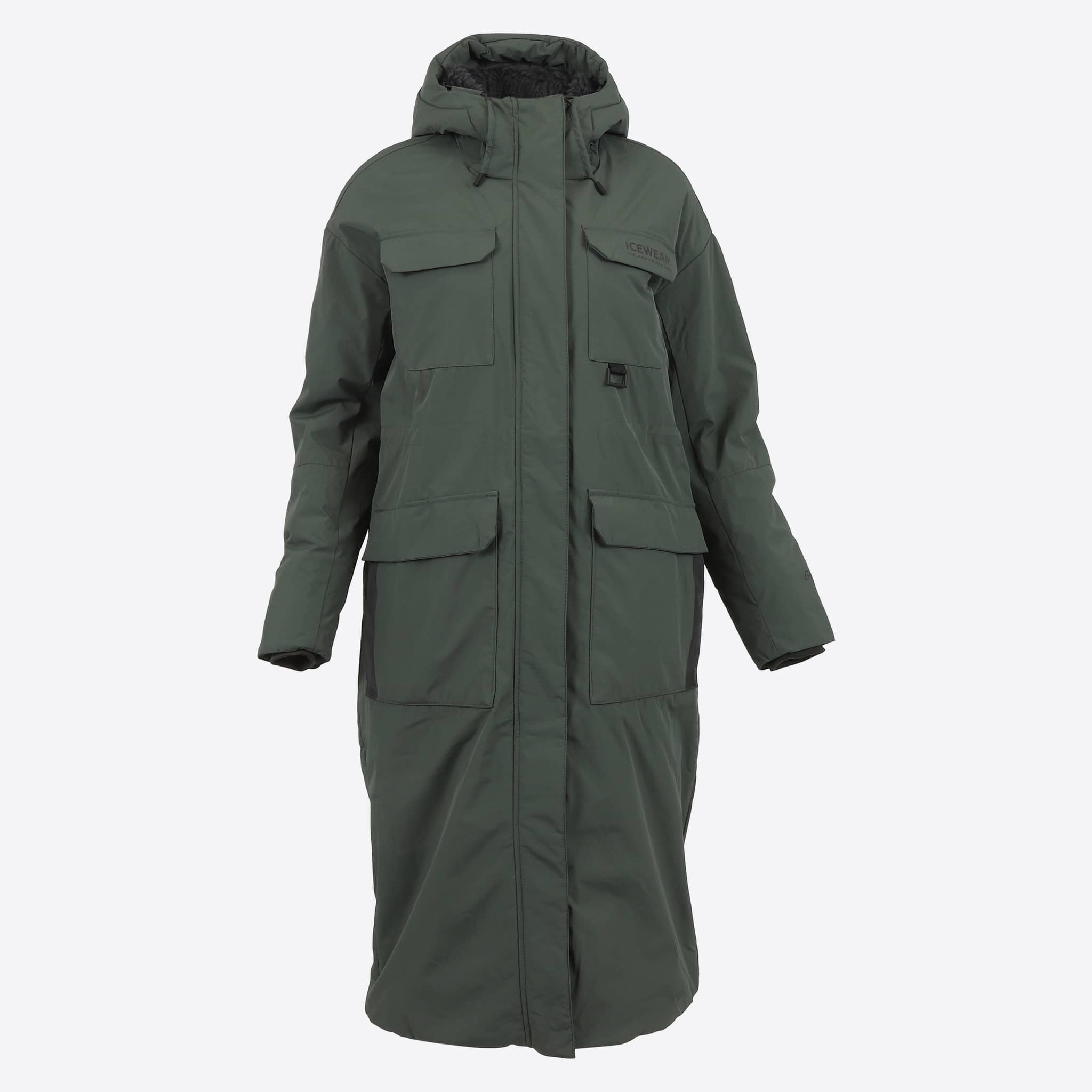ÓDÁÐAHRAUN Parka with Icelandic Wool Fill