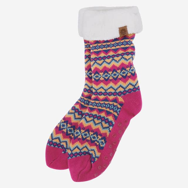 Selfell Nordic Fuzzy-Socken mit Griff