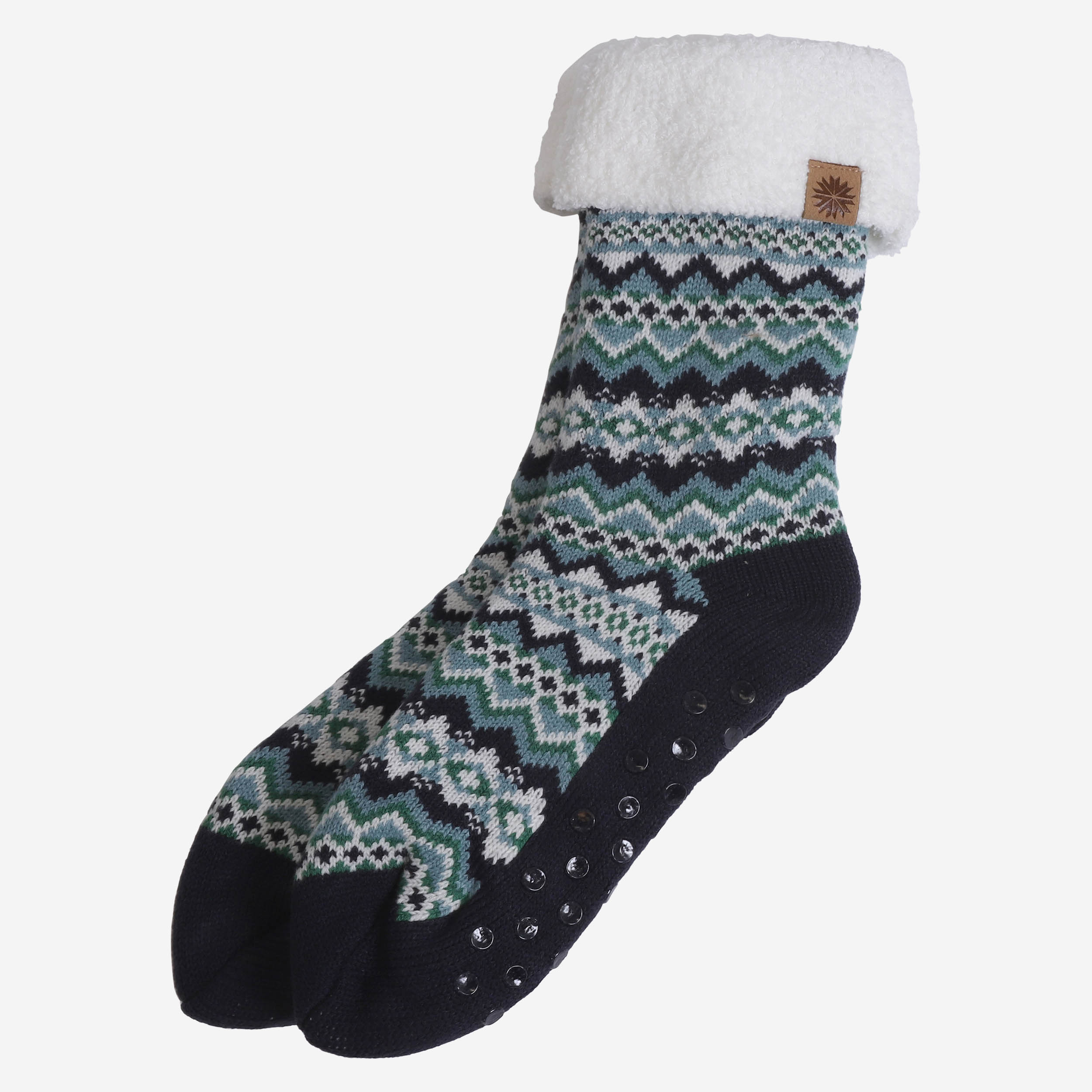 Selfell Nordic fuzzy socks with grip