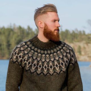 Mens Icelandic Wool Jumpers & Sweaters made from lopi | Icewear