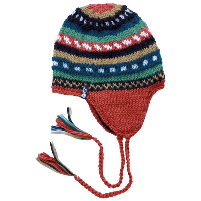 Magney Bonnet cache-oreilles tricoté main