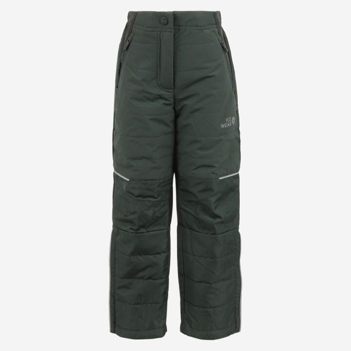 Insulated trousers with braces COLOUR dark grey - RESERVED - 0256W-90M