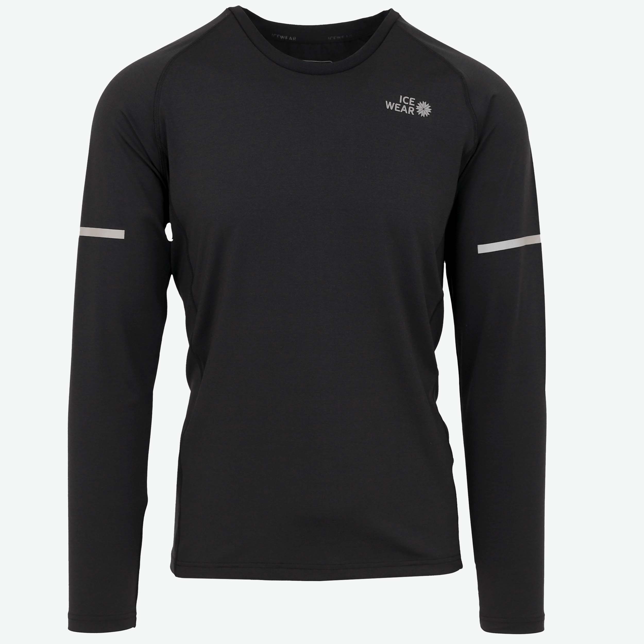 HVÍTANES Womens Merino half zip